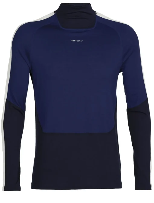 Herren Icebreaker Funktionswäsche & Base Layer^Merino 200 Sonebula Langarmshirt Mit Hohem Kragen Herren