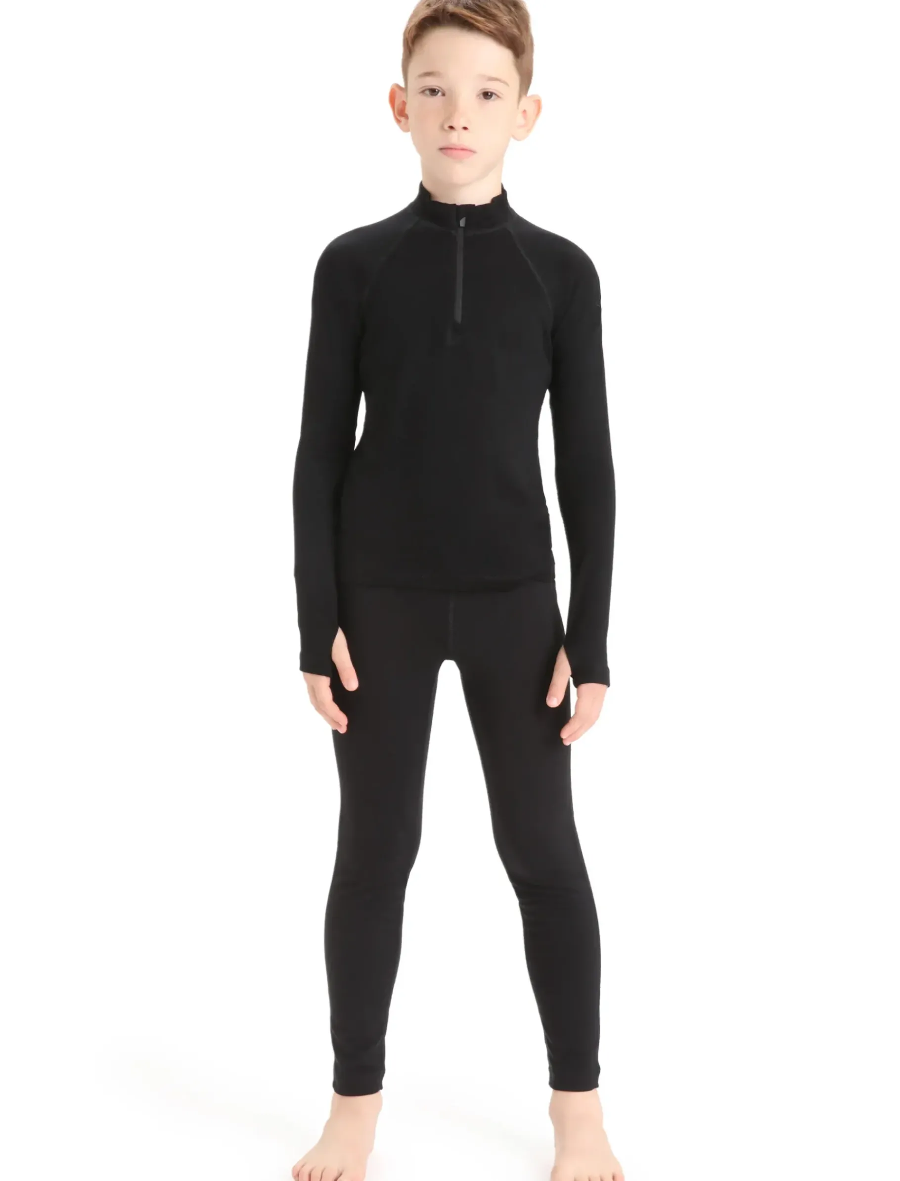 Kinder Icebreaker Oberteile & Unterteile^Merino 260 Tech Half Zip Langarmshirt Kinder