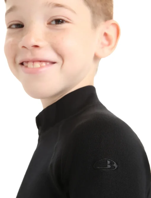 Kinder Icebreaker Oberteile & Unterteile^Merino 260 Tech Half Zip Langarmshirt Kinder