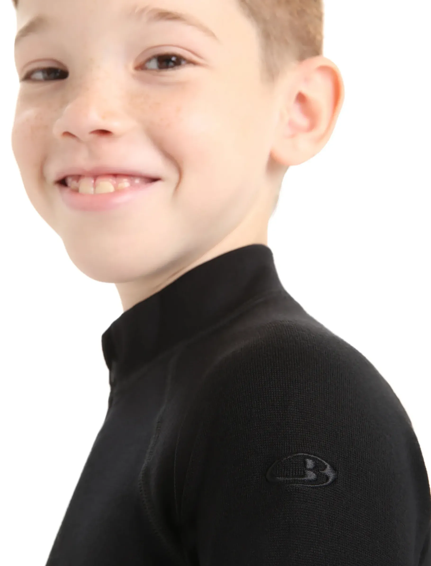 Kinder Icebreaker Oberteile & Unterteile^Merino 260 Tech Half Zip Langarmshirt Kinder