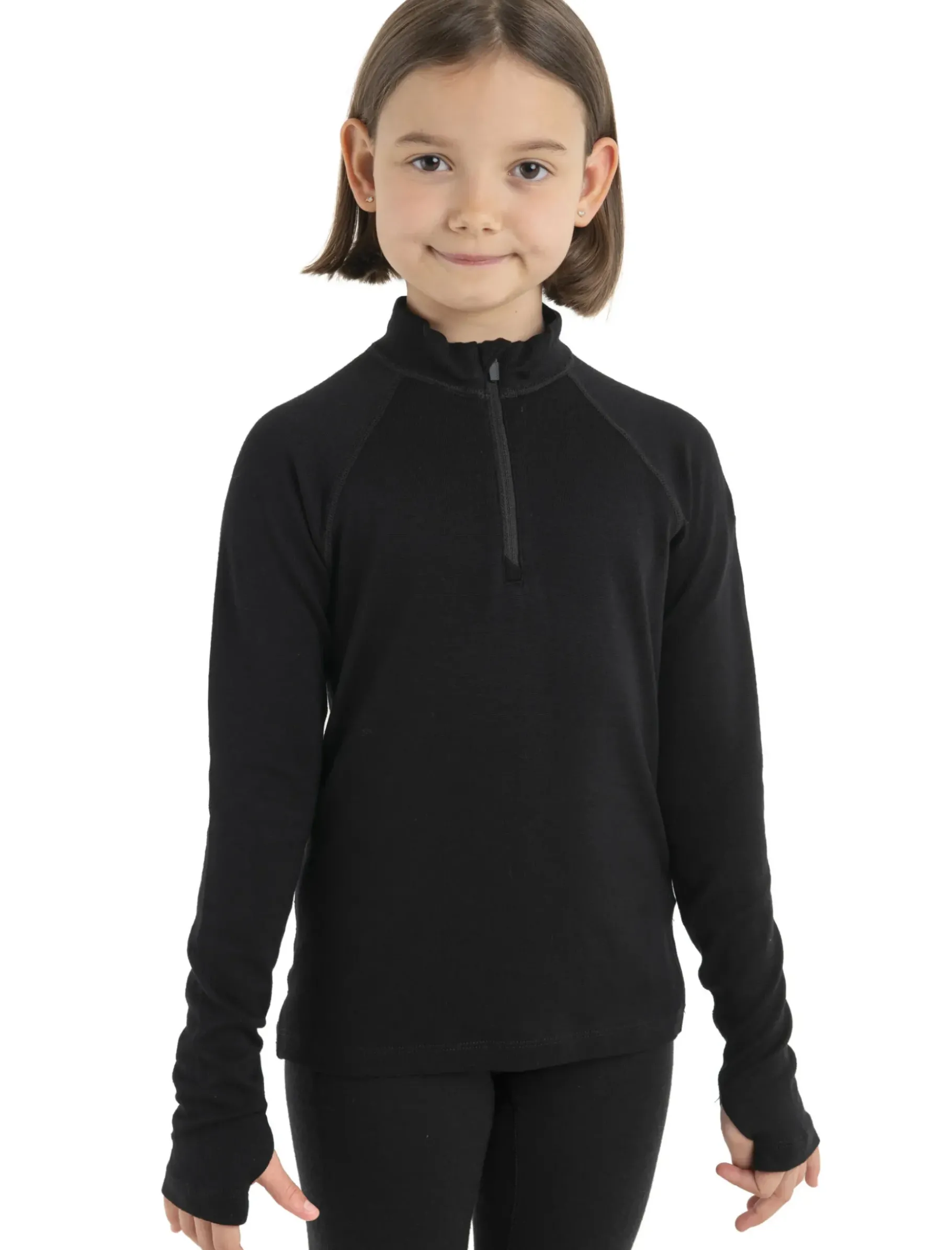 Kinder Icebreaker Oberteile & Unterteile^Merino 260 Tech Half Zip Langarmshirt Kinder