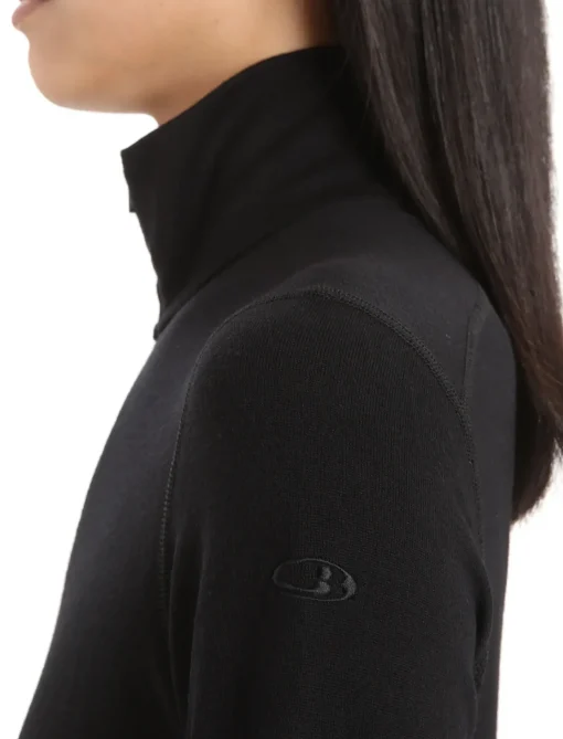 Damen Icebreaker Funktionswäsche & Base Layer^Merino 260 Tech Thermo-Langarmshirt Mit Halblangem Reisverschluss Damen