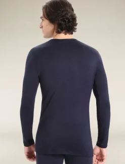 Herren Icebreaker Funktionswäsche & Base Layer^Merino 260 Tech Thermo-Langarmshirt Mit Rundhalsausschnitt Herren