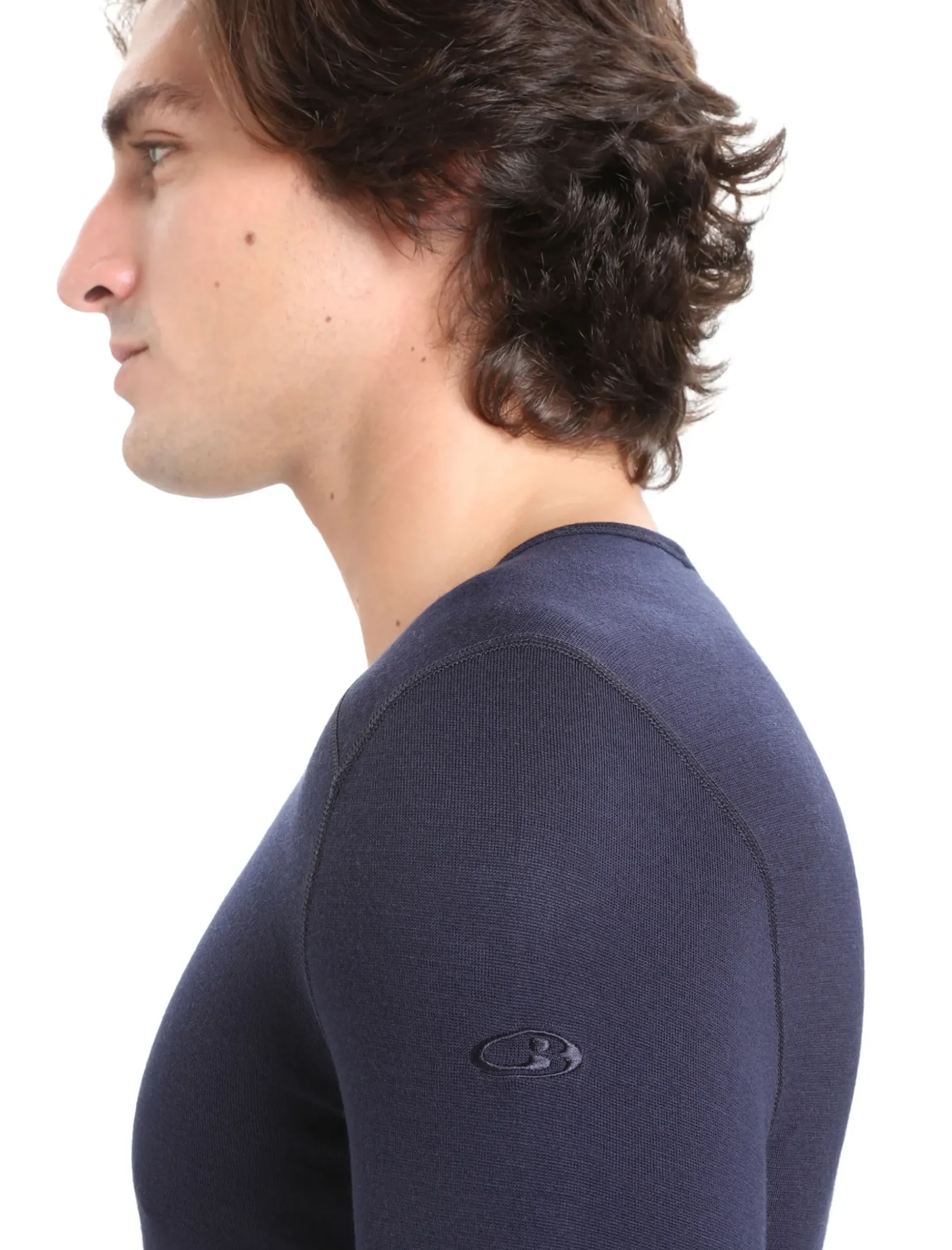 Herren Icebreaker Funktionswäsche & Base Layer^Merino 260 Tech Thermo-Langarmshirt Mit Rundhalsausschnitt Herren