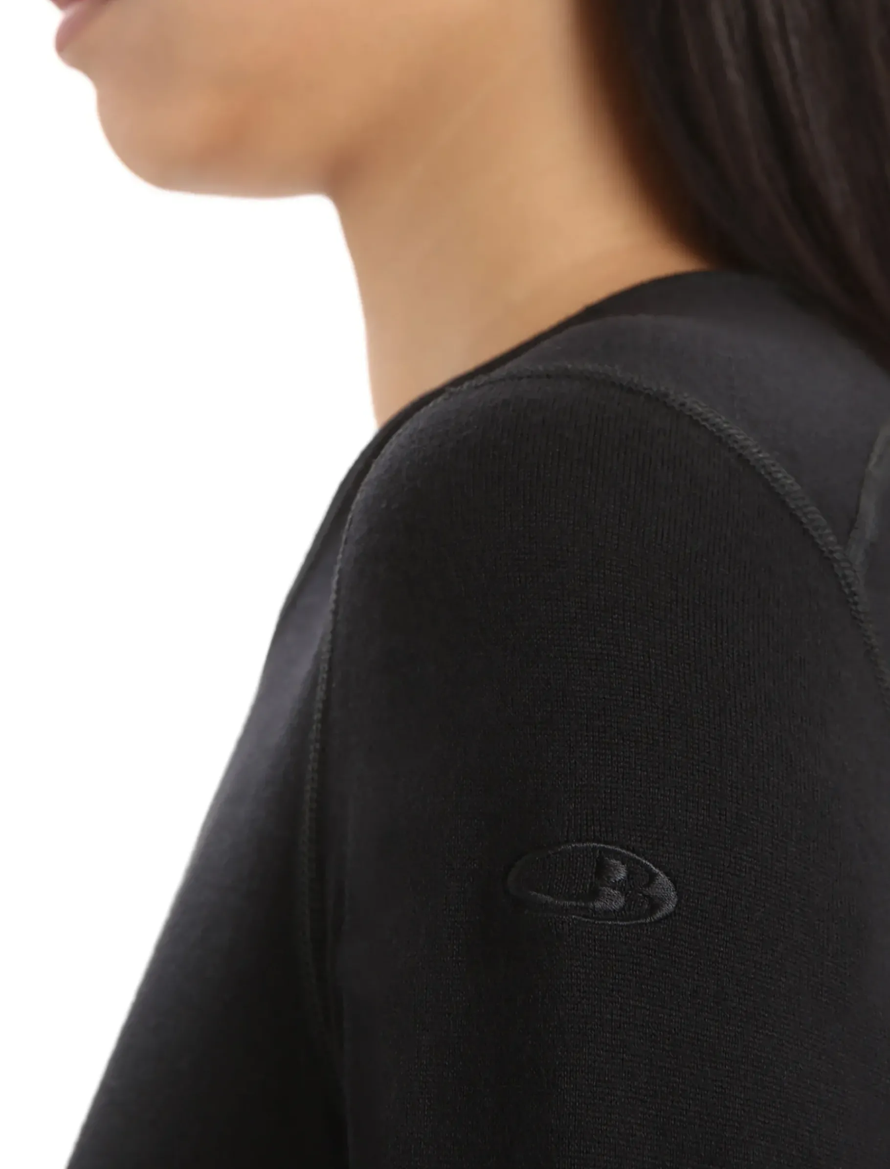 Damen Icebreaker Funktionswäsche & Base Layer^Merino 260 Tech Thermo-Langarmshirt Mit Rundhalsausschnitt Damen