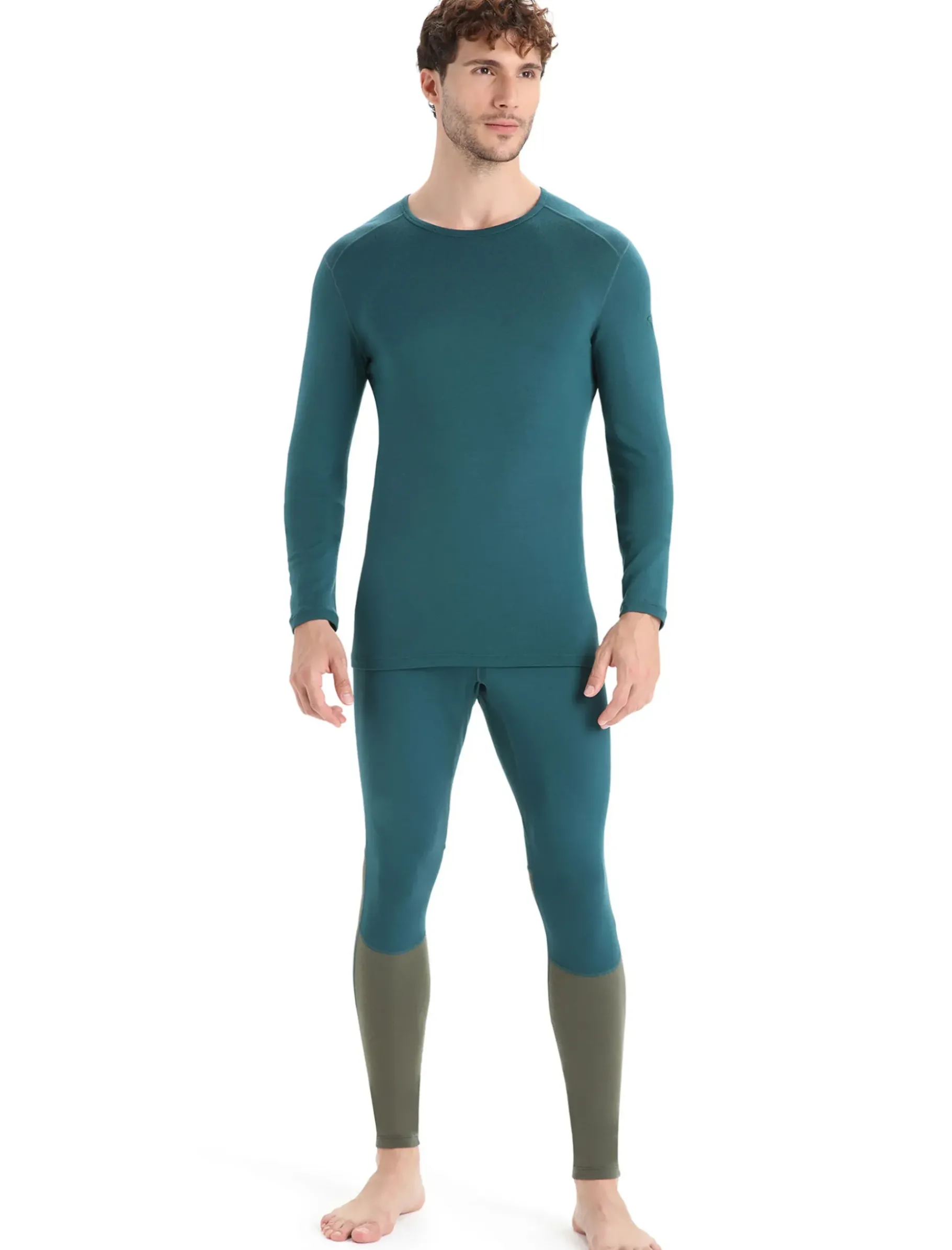 Herren Icebreaker Funktionswäsche & Base Layer^Merino 260 Tech Thermo-Langarmshirt Mit Rundhalsausschnitt Herren
