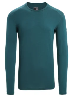 Herren Icebreaker Funktionswäsche & Base Layer^Merino 260 Tech Thermo-Langarmshirt Mit Rundhalsausschnitt Herren