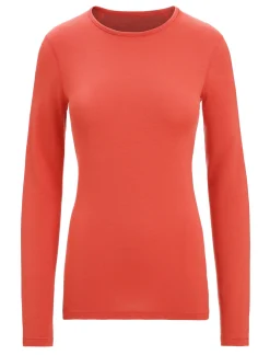 Damen Icebreaker Funktionswäsche & Base Layer^Merino 260 Tech Thermo-Langarmshirt Mit Rundhalsausschnitt Damen