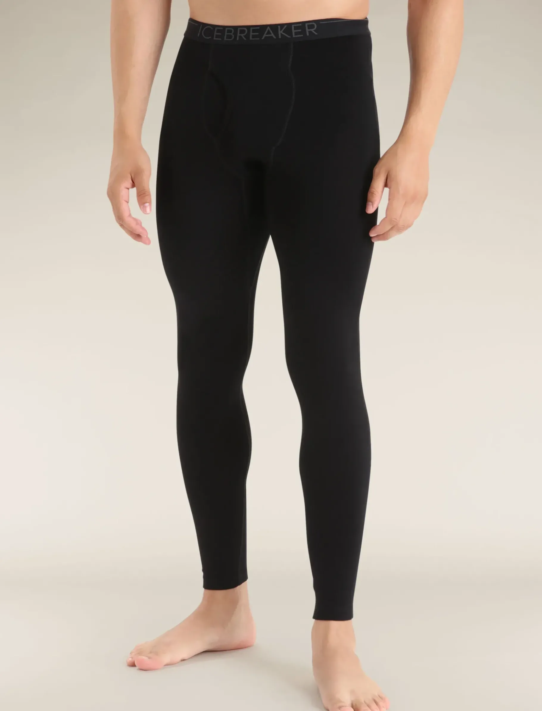 Herren Icebreaker Funktionswäsche & Base Layer^Merino 260 Tech Thermo-Leggings Mit Eingriff Herren