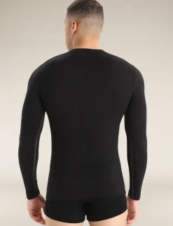 Herren Icebreaker Langärmlige Oberteile^Merino Anatomica Langarmshirt Herren