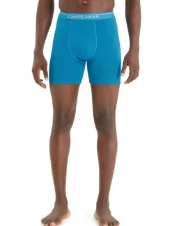 Herren Icebreaker Unterwäsche^Merino Anatomica Lange Boxershorts Herren