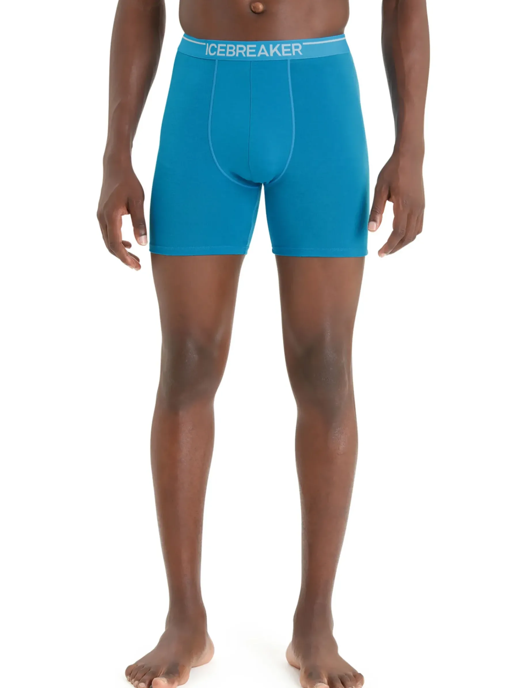 Herren Icebreaker Unterwäsche^Merino Anatomica Lange Boxershorts Herren