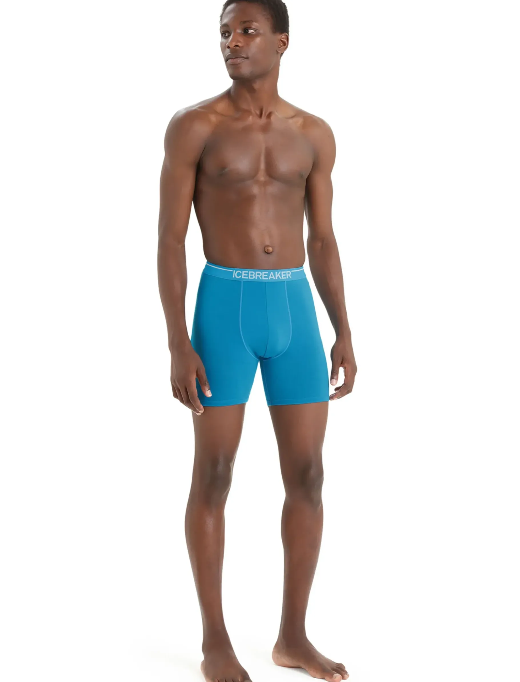 Herren Icebreaker Unterwäsche^Merino Anatomica Lange Boxershorts Herren