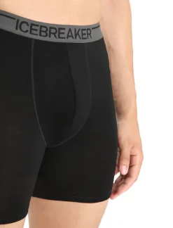 Herren Icebreaker Unterwäsche^Merino Anatomica Lange Boxershorts Herren