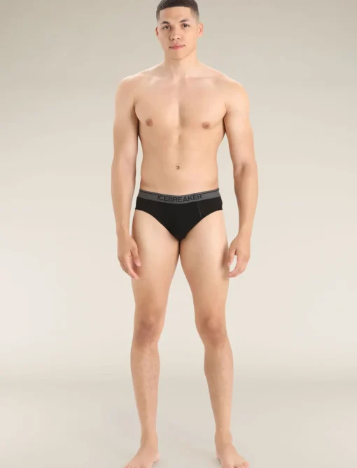 Herren Icebreaker Unterwäsche^Merino Anatomica Slip Herren