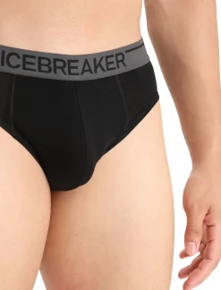 Herren Icebreaker Unterwäsche^Merino Anatomica Slip Herren
