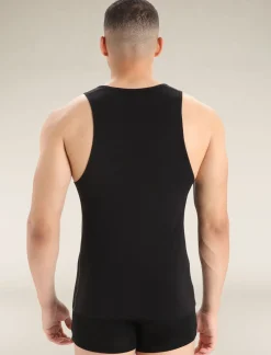 Herren Icebreaker Unterwäsche^Merino Anatomica Tanktop Herren