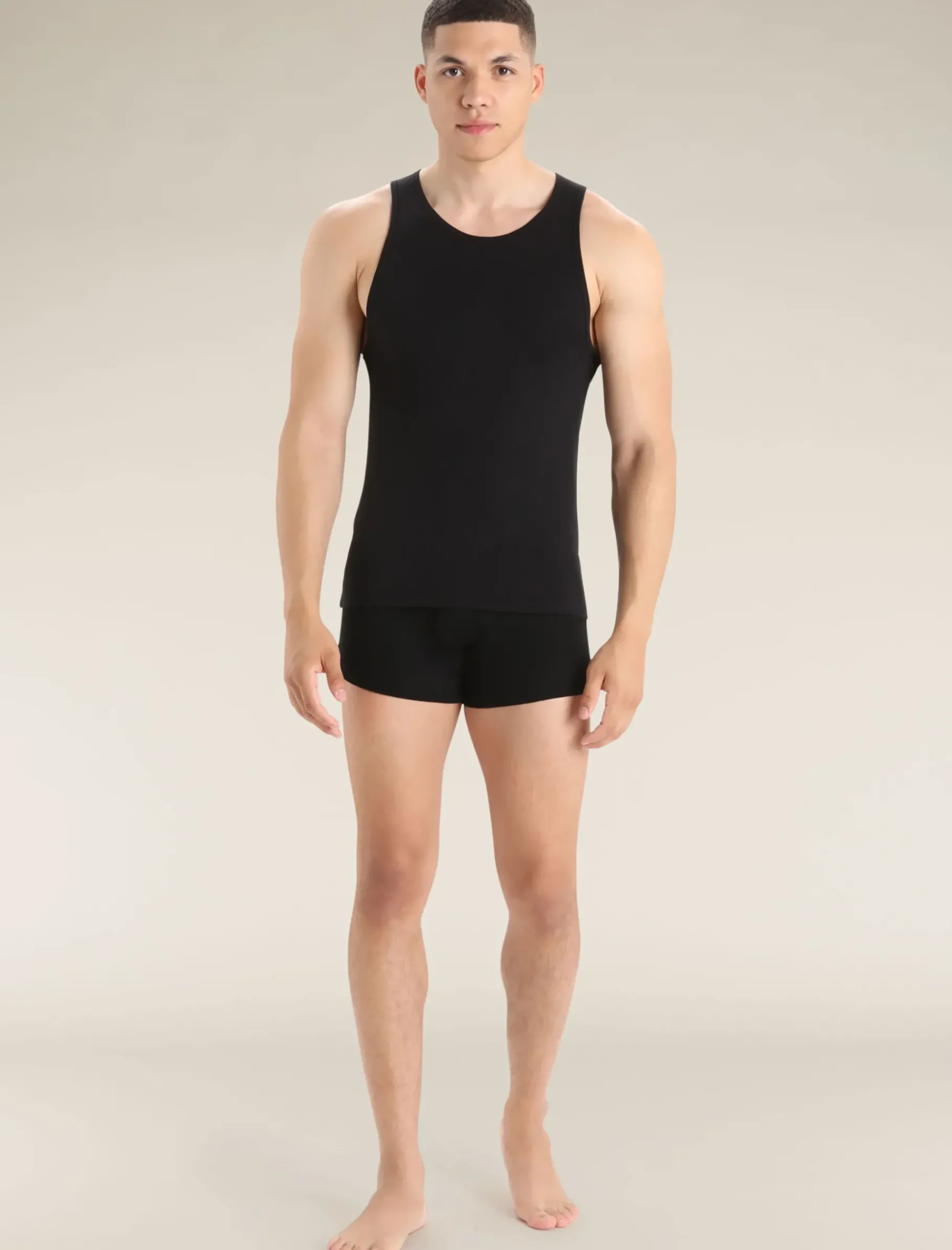 Herren Icebreaker Unterwäsche^Merino Anatomica Tanktop Herren