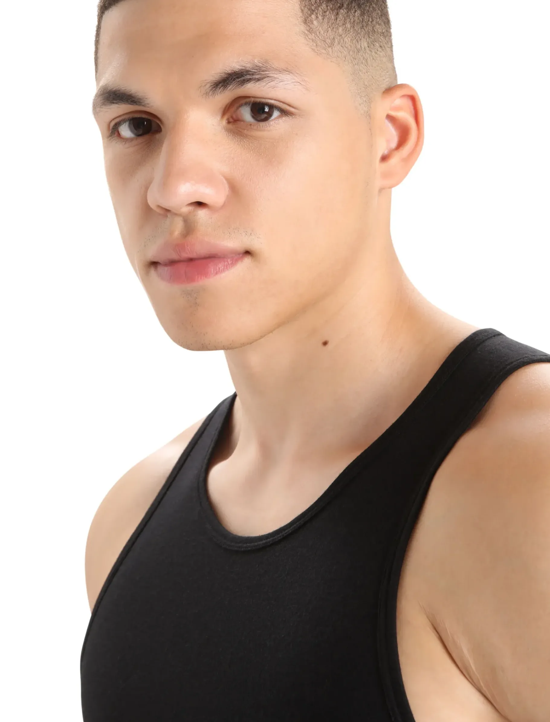 Herren Icebreaker Unterwäsche^Merino Anatomica Tanktop Herren