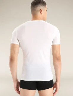 Herren Icebreaker Kurzarmshirts^Merino Anatomica T-Shirt Mit V-Ausschnitt Herren
