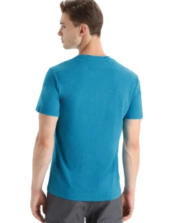 Herren Icebreaker Kurzarmshirts^Merino Central Classic T-Shirt St Anton Herren