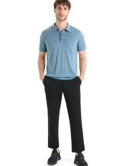 Herren Icebreaker Kurzarmshirts^Merino Drayden Polohemd Herren