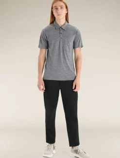 Herren Icebreaker Kurzarmshirts^Merino Drayden Polohemd Herren