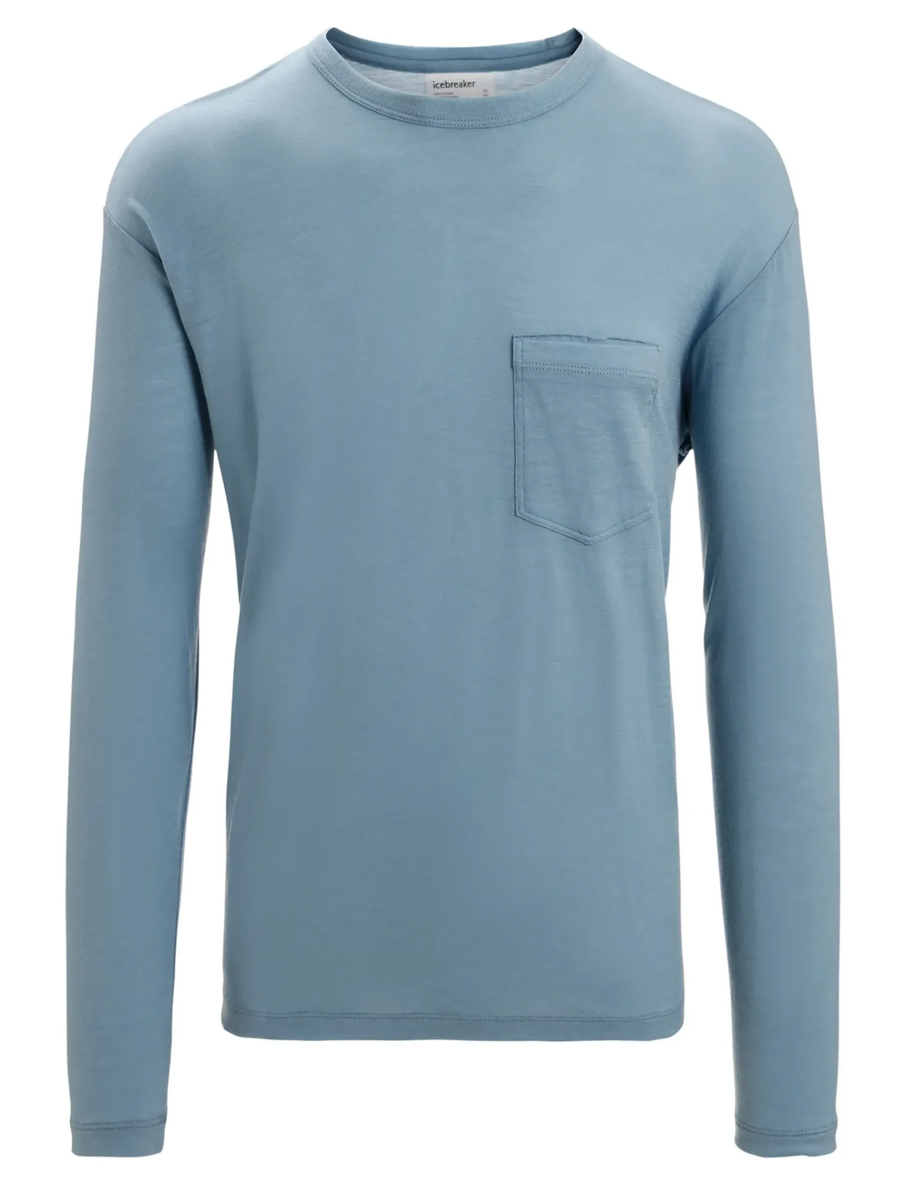 Herren Icebreaker Langärmlige Oberteile^Merino Granary Langarmshirt Mit Brusttasche Herren