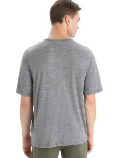 Herren Icebreaker Kurzarmshirts^Merino Granary T-Shirt Mit Brusttasche Herren