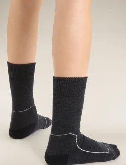Damen Icebreaker Socken^Merino Hike+ Heavy Socken Crew Damen