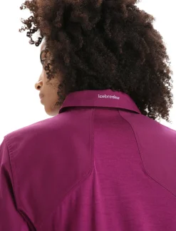 Damen Icebreaker Kurzarmshirts^Merino Hike Kurzarmshirt Damen