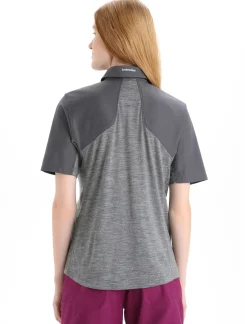 Damen Icebreaker Kurzarmshirts^Merino Hike Kurzarmshirt Damen