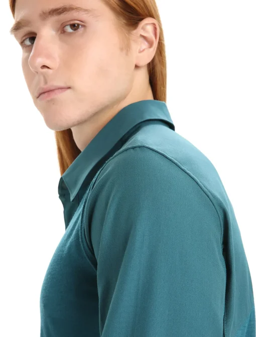 Herren Icebreaker Langärmlige Oberteile^Merino Hike Langarmshirt Herren