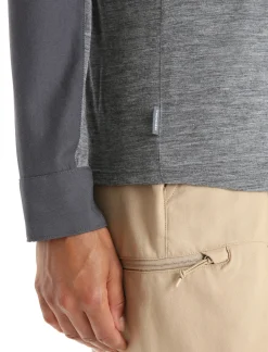Damen Icebreaker Langärmlige Oberteile^Merino Hike Langarmshirt Damen
