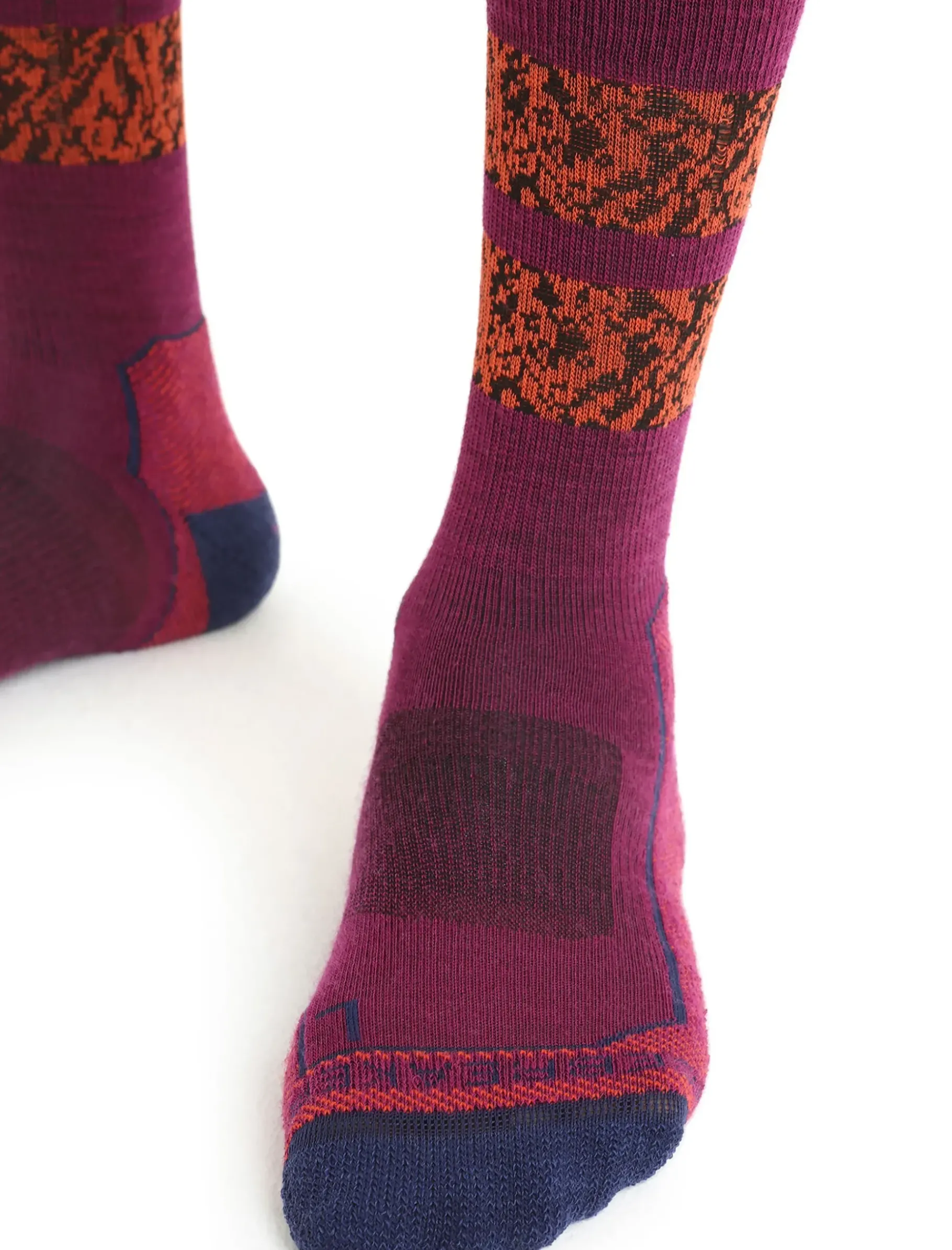 Herren Icebreaker Socken^Merino Hike+ Light Socken Crew Natural Summit Herren