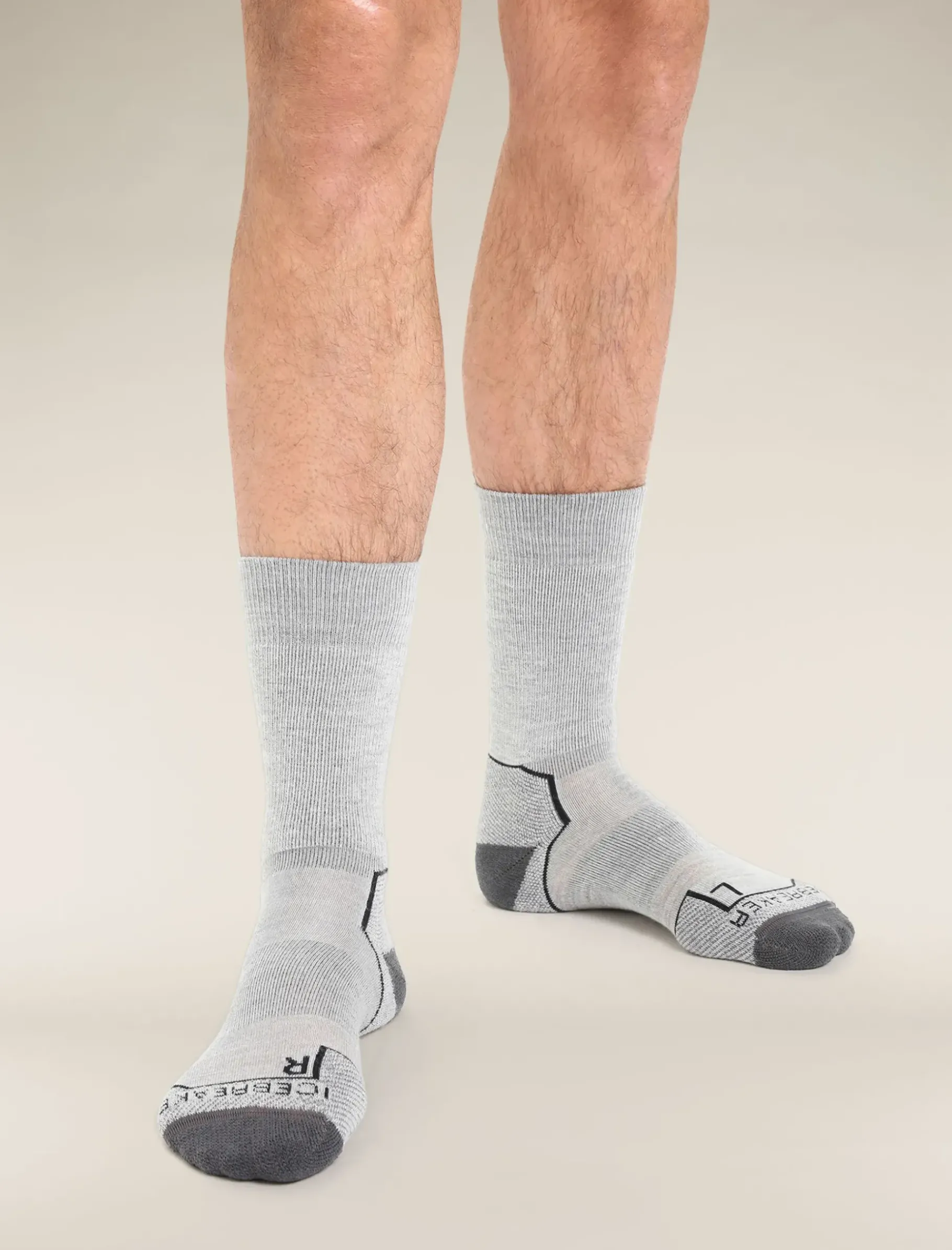 Herren Icebreaker Socken^Merino Hike+ Medium Socken Crew Herren