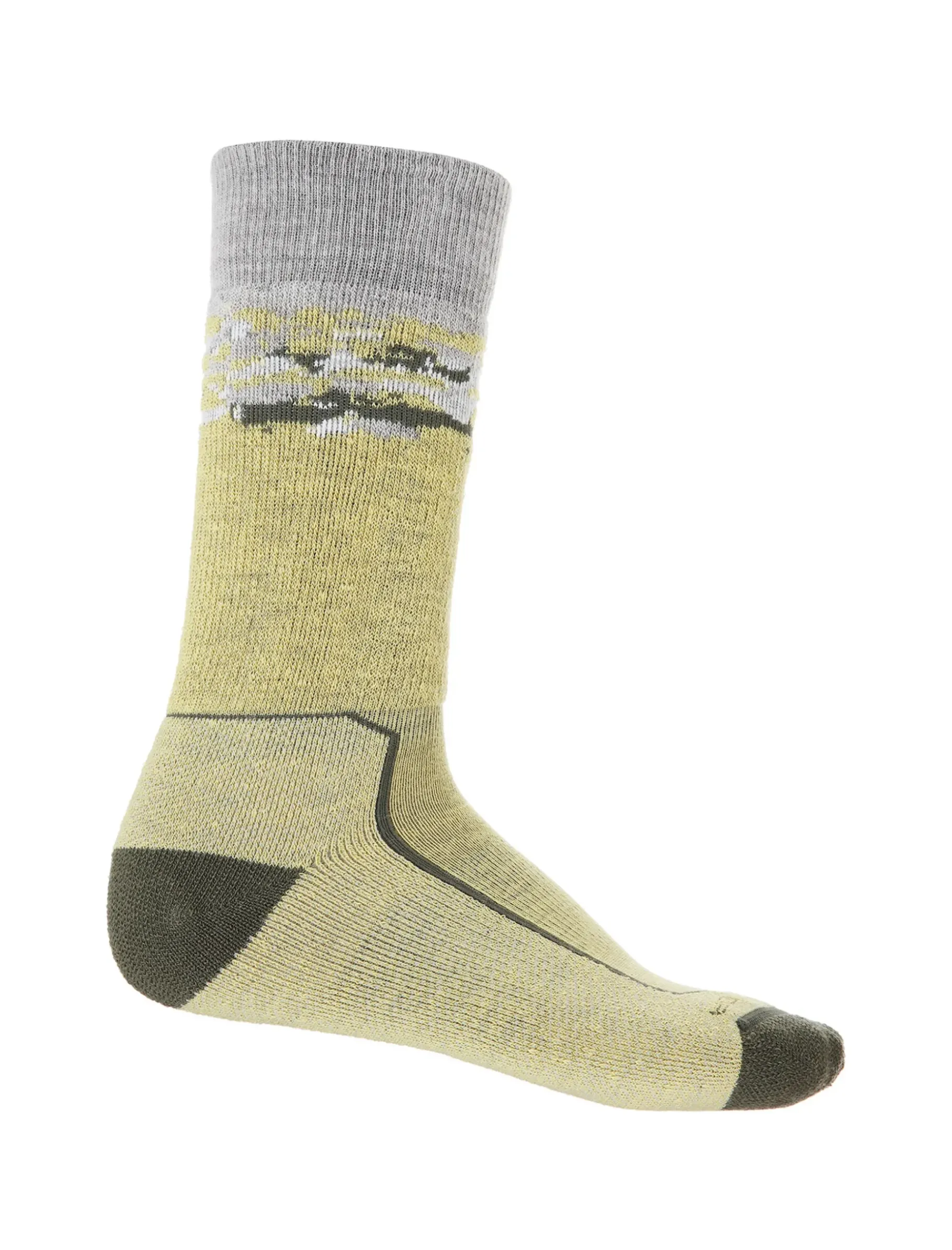 Herren Icebreaker Socken^Merino Hike+ Medium Socken Crew Sedimentary Herren