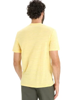 Herren Icebreaker Kurzarmshirts^Merino Leinen T-Shirt Stripe Herren