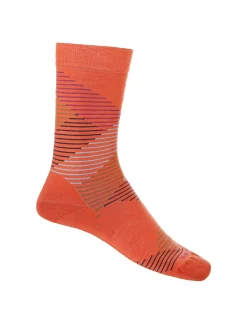 Damen Icebreaker Socken^Merino Lifestyle Feinstricksocken Crew Dashes Damen