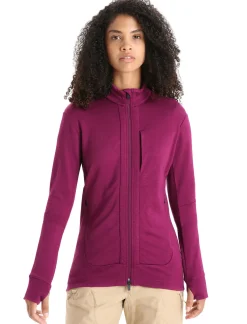 Damen Icebreaker Sweatshirts & Hoodies^Merino Quantum Iii Zip-Jacke Damen