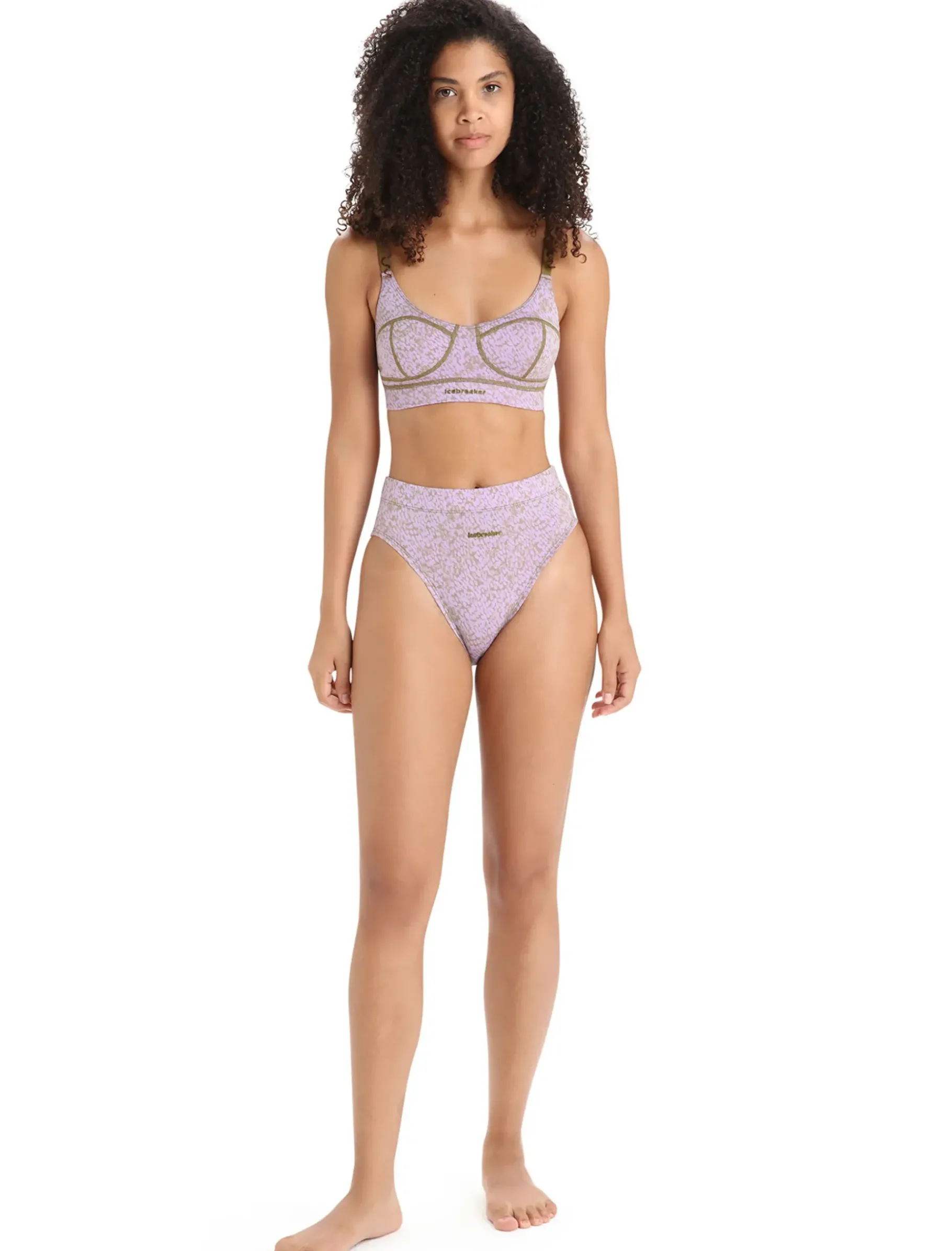 Damen Icebreaker Unterwäsche & Bhs^Merino Queens High Cut Slip Damen