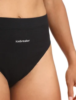 Damen Icebreaker Unterwäsche & Bhs^Merino Queens High Cut Slip Damen