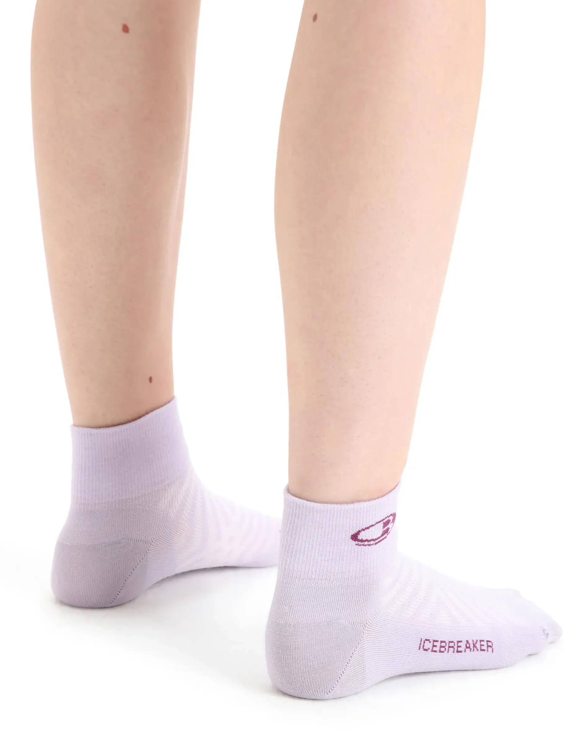 Damen Icebreaker Socken^Merino Run+ Ultralight Socken Mini Damen