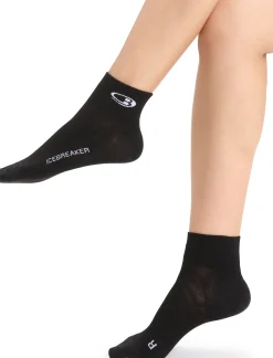 Damen Icebreaker Socken^Merino Run+ Ultralight Socken Mini Damen