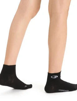 Damen Icebreaker Socken^Merino Run+ Ultralight Socken Mini Damen