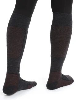 Damen Icebreaker Socken^Merino Ski+ Medium Skistrumpfe Damen