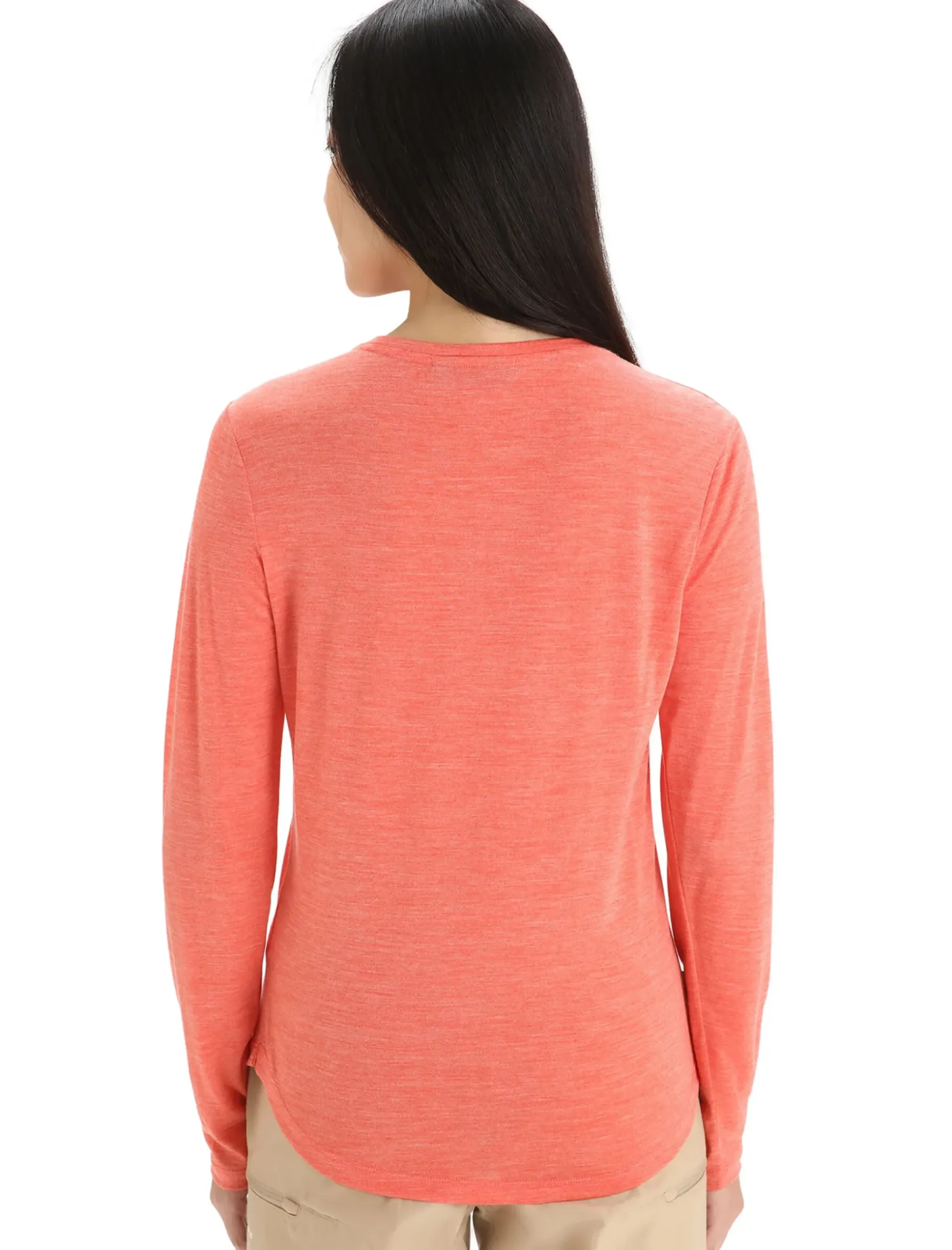 Damen Icebreaker Langärmlige Oberteile^Merino Sphere Ii Langarmshirt Damen