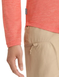 Damen Icebreaker Langärmlige Oberteile^Merino Sphere Ii Langarmshirt Damen