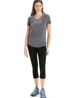 Damen Icebreaker Kurzarmshirts^Merino Sphere Ii T-Shirt Hitt Damen