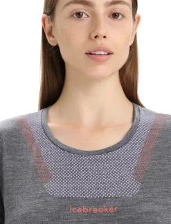 Damen Icebreaker Kurzarmshirts^Merino Sphere Ii T-Shirt Hitt Damen